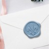 Fleur De Lis Adhesive Wax Seal Stickers 25Pk - Pre-Made