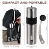 Manual Coffee Grinder - 18 Adjustable Settings, Stainless Steel Conical