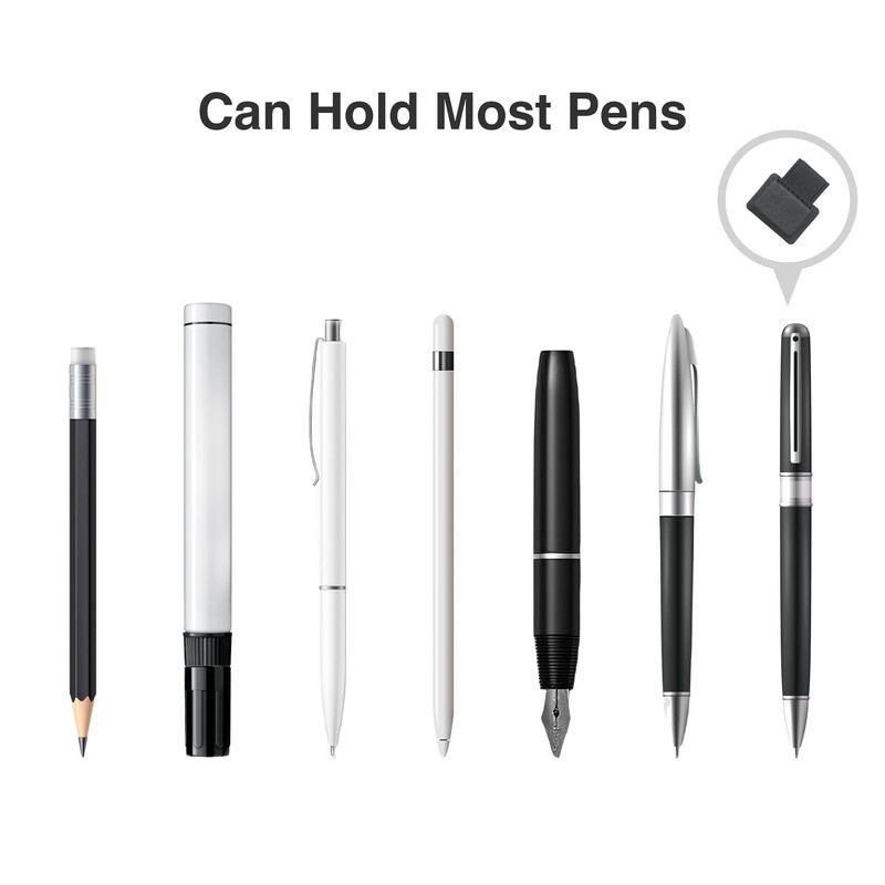 LHiDS Magnetic Pen Loop Holder(3 Pack) for Notebooks, Journals, Planners,