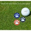 Adhere Golf Ball Markers 3sets Unique Cute cat,Dog paw Golf