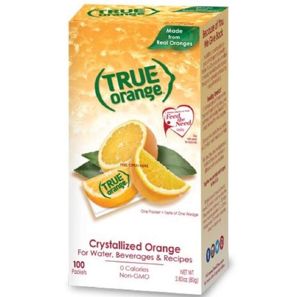 True Citrus Orange 100 Count, red