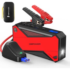 DBPOWER Peak 1600A 20000mAh Portable Car Jump Starter Battery Booster Jump Box DBPOWER