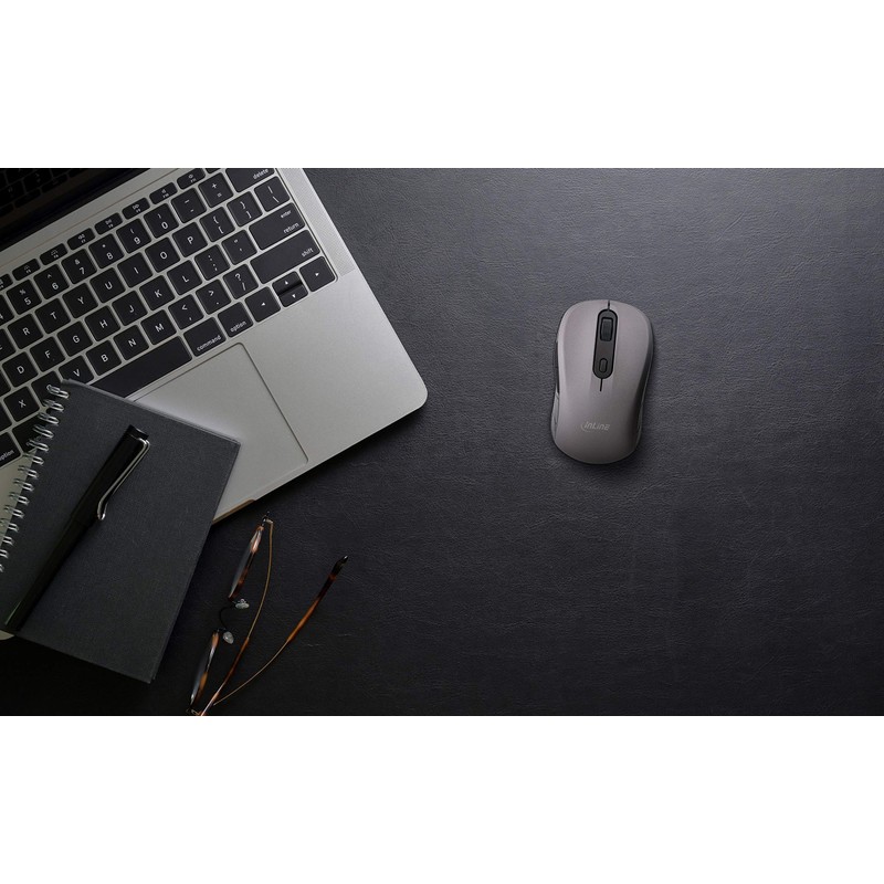InLine® Mouse 3-in-1 Bluetooth + 2 x 2.4 GHz Radio,