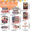 SHELEMB 9 Sheets 250 Years Anniversary of the United States