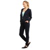 Sofra - chamarra fina con capucha para mujer, Conjunto azul