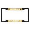 FANMATS 31332 Indiana Pacers Metal License Plate Frame Black Finish