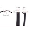 QYAJS Eyeglasses Repair Replacement Arms Glasses Temple Eyewear TR 90