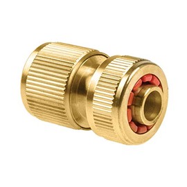 Cellfast Quick Connector, Repairer, Quick Coupling, BRASS™ Stop Brass 1/2 Inch, 12.5 mm, 52-820