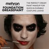 Mehron Makeup Foundation Greasepaint Stage, Face Paint, Body Paint, Halloween