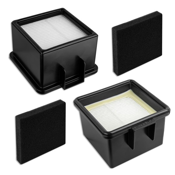 2Pcs F43 HEPA Filter and Foam Filters for Dirt Devil