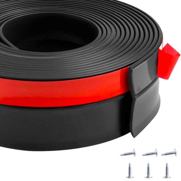 Garage Door Weather Stripping, Universal Top and Sides Seal Strip,