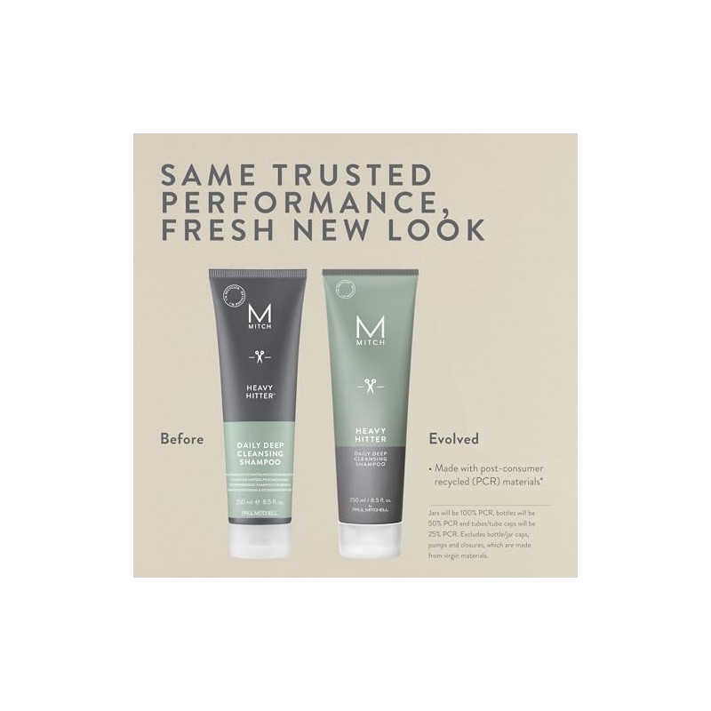 MITCH by Paul Mitchell Heavy Hitter Shampoo de Limpieza Profunda