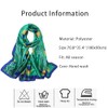 KAVINGKALY Large Silk Scarves Women's Scarf Elegant Silk Scarf Hair