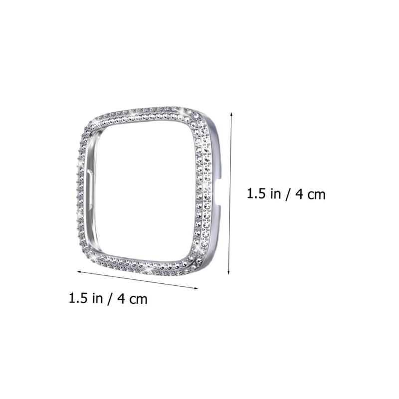 LABRIMP 3pcs Watch Protective Cover 2 Watch Shell Diamond Studded