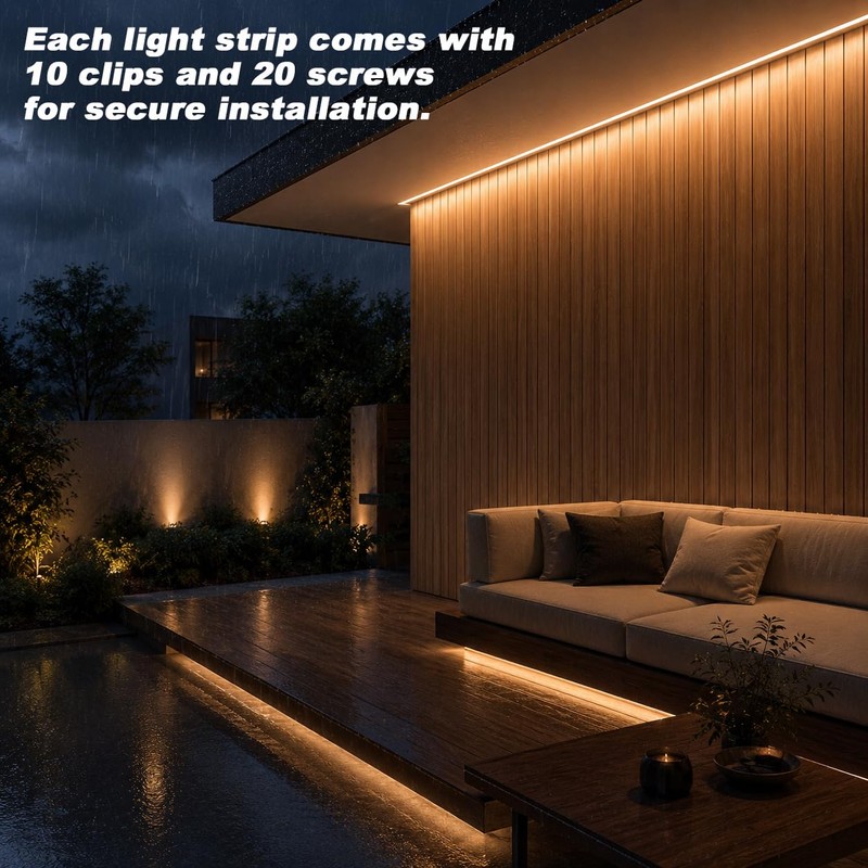 SuperlightingLED 24VDC Color Changing Waterproof IP67 RGBCCT Dotless COB LED