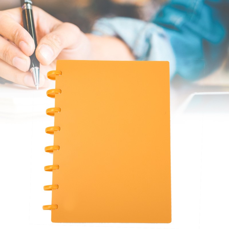 A5 Mushroom Hole Binder Refillable Writing Paper Notebook Office School