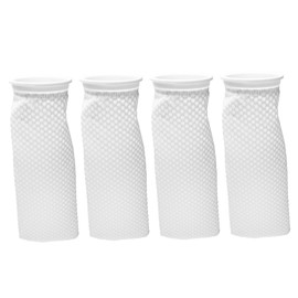 Ultum Nature Systems Filter Sock Replacement - 200 Micron 3D Honeycomb Mesh Aquarium Sump Socks for Reef/Marine/Saltwater/Freshwater Fish Tanks, Aquatic Water Filtration - Honeycomb, 4x13 (4 Pc)