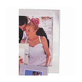 FB JEWELS Solid Silver-Plated Classic 8X10 Photo Frame