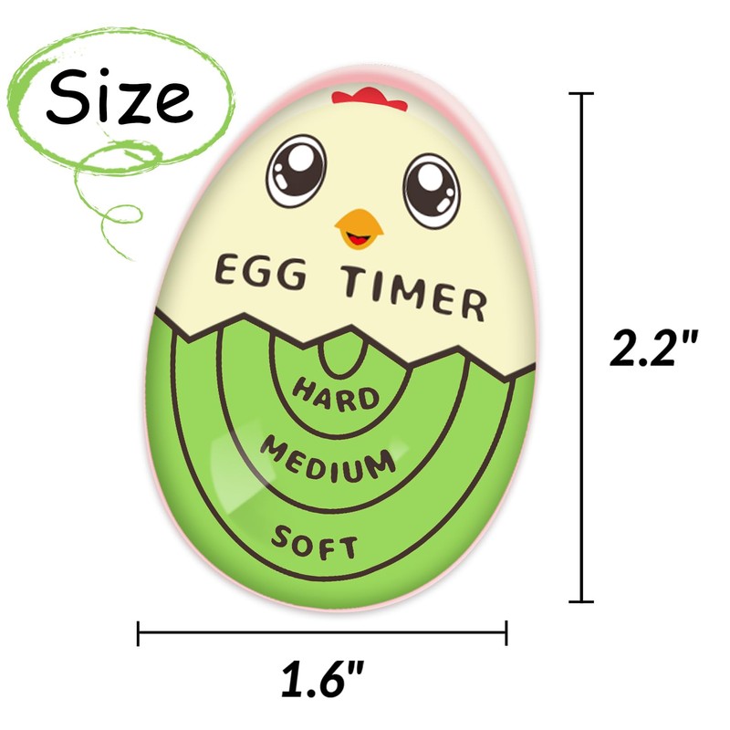 Lasubst Egg Timer for Boiling Eggs Soft Hard Boiled Egg