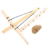 Single Vesion Emergency Gear Props Paulownia Material Outdoor Bow Drill