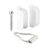 Hanger and Latch Set, 1-9/16 in. x 1-1/2 in., for
