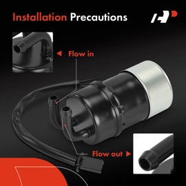 A-Premium Electric Fuel Pump Compatible with Suzuki Boulevard 2005-2008, Intruder 1400 1987-2004, Intruder 700 1986-1987