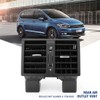 Rear Centre Console Air A/C Outlet Vent Black Mounting Stable