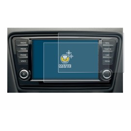 BROTECT Anti-Glare Screen Protector for Skoda Octavia 8004-ANL 2016 Infotainment System 2016 (Pack of 2) Matte Screen Protector Film Anti-Fingerprint