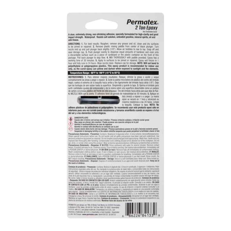 Permatex 84133 2-Ton Epoxy