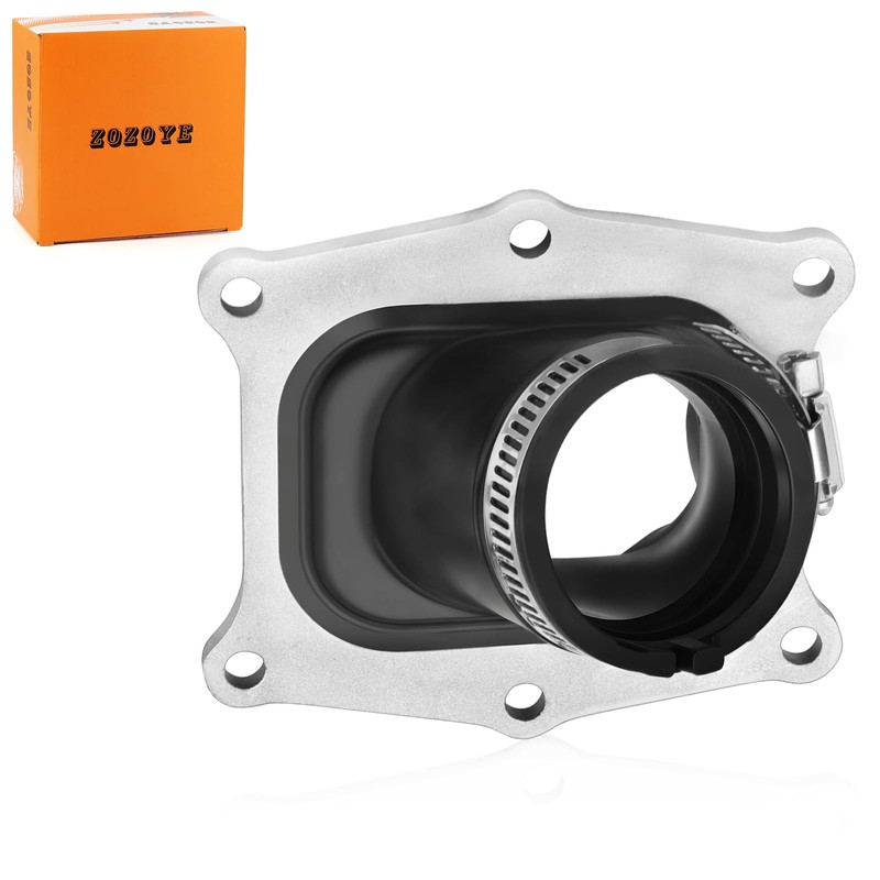 Carburetor Intake Manifold Boot w/Clamp For Honda CR500R 1989-2001 16221-ML3-681
