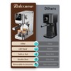 RELEXNOW Espresso Machine, 20 Bar Professional Espresso Coffee Maker with