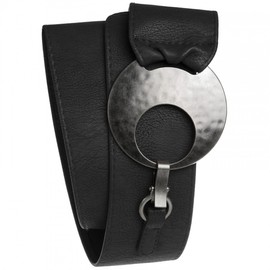 Caspar GU225 Women's Wide Belt/Waist Belt with Large Buckle – Many Colours - 105
