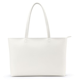 KALIDI FANCY FOREST Business Tote Bag, Shoulder Bag, Large Capacity, Women's Shoulder Bag, Large Size, PU Leather, Synthetic Leather, Simple, Freestanding, A4, Horizontal Type, School Commute, with