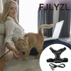 Cat Harness Anti-Escape Adjustable Outdoor Walking Vest, Reflective Strap, Breathable