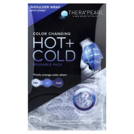 Color Changing Hot + Cold Reusable Pack, Shoulder Wrap with Strap, 1 Wrap