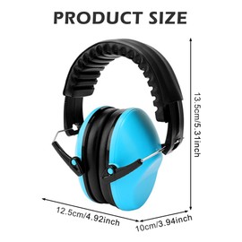 AUTUUCKEE 2 Pcs Ear Defenders Children, Earmuffs Ear Protectors Noise Reduction Kids Ear Defenders, Noise Cancelling Headphones for Kids, Boys, Girls, Toddlers & Children Age 3-16 Year Old - 26dB SNR