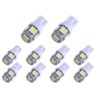 JKLcom T10 194 LED Bulbs 20 Pack, White, Vehicle Light