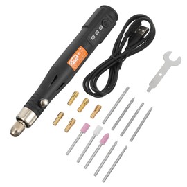 Operitacx 1set Multifunction USB Mini Drill Engraving Tool Speed Electric Engraver Pen for Jade Lightweight Portable Crafting Kit