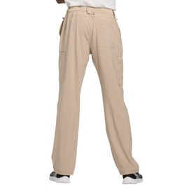 Cherokee Infinity Men Scrubs Pant Fly Front Plus Size CK200A, 3XL, Khaki