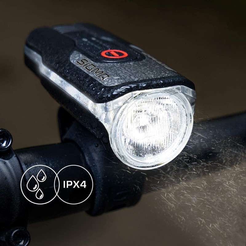 Sigma Sport unisex - adult Aura 80 USB headlight, black,