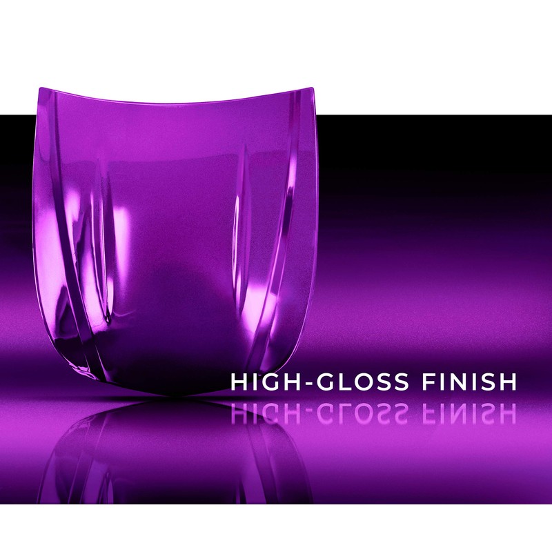 VViViD+ Ultra Gloss Candy Purple Vinyl Car Wrap Premium Paint