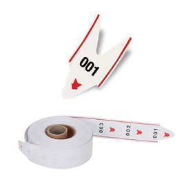 CYSSJF 3-Digit Numbered Tickets, Disposable Number Tickets, Roll Paper, Ready to Wait, Restaurants, Cafes, Food Courts, Commercial Use, 2000 Count