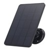 Solar Panel for Security Camera, 10W DC 5V Micro USB
