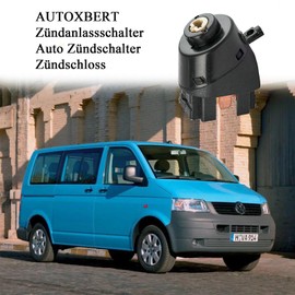 AUTOXBERT 6N0905865 Ignition Starter Switch Car Ignition Switch Ignition Coil Ignition Starter Switch Durable Temperature Resistance for VW T4 Transporter Van Camper 1990-2013