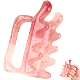 Fascia Massage Tool,Cellulite Massage Tool,Fascia Blaster,Handheld Massager Neck Shoulder Back,Cellulite Massager Gua Sha Massage To-ol for Neck Back Body,Amber Triger Points Myofascial Release To-ol