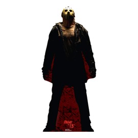 Cardboard People Jason Voorhees Dark Life Size Cardboard Cutout Standup - Friday The 13th (2009 Film)