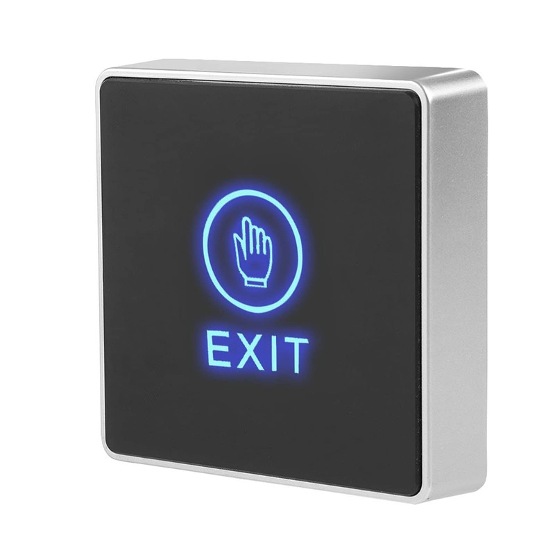 Door Button Touch Exit Release Unlock Button Switch Panel LED