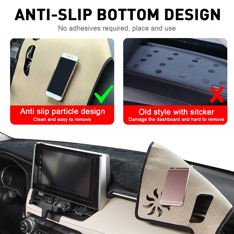Dash Cover for Dodge Challenger Accessories 2015-2022 2023 2024 Dashboard