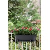 elho Barcelona Balcony Box Holder Metal Anthracite