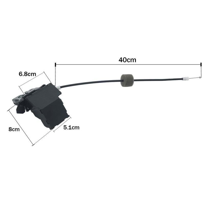 Kalunfex Tailgate Lock, Boot Latch, Tailgate Door Lock for W203